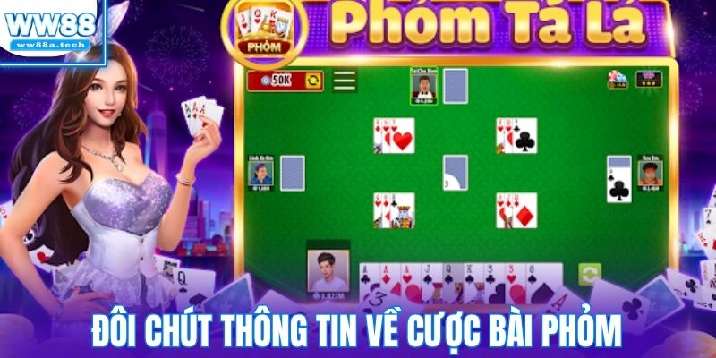 Đôi chút thông tin về cược bài phỏm