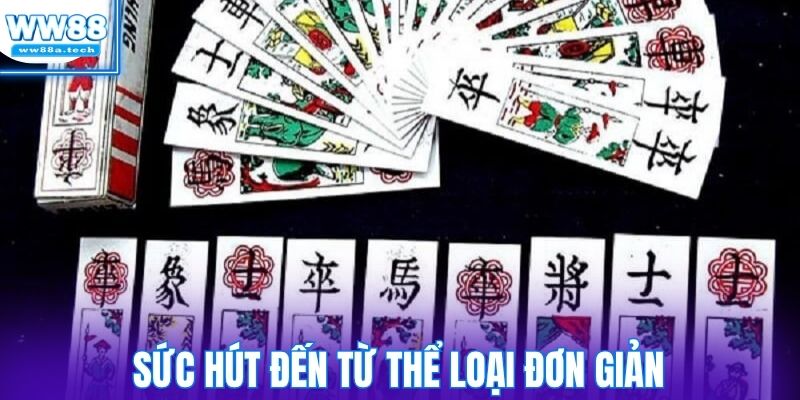 Sức hút đến từ thể loại đơn giản