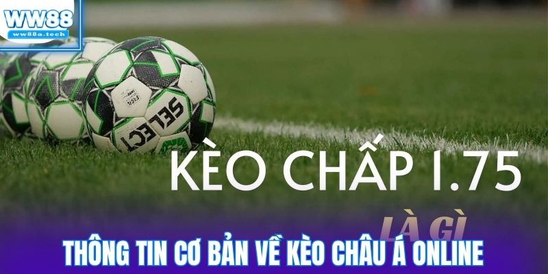 Thông tin cơ bản về kèo châu Á online